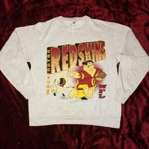 Vintage 1993 Redskins X Flintstones Crewneck
